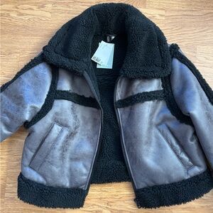 H&M Teddy Lined Jacket